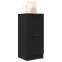 Vitrina 2 pcs Roble negro 30 x 30 x 70 cm Madera contrachapada