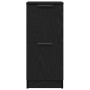 Vitrina 2 pcs Roble negro 30 x 30 x 70 cm Madera contrachapada
