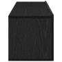 Gabinete de TV 2 pcs Negro 100 x 30 x 30 cm