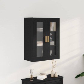 Mueble de pared Negro Madera en Aparadores | Comprar online en Foro24