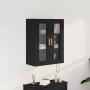 Mueble de pared Roble negro 69.5 x 34 x 90 cm
