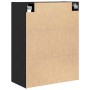 Mueble de pared Roble negro 69.5 x 34 x 90 cm