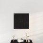 Armario de pared roble negro 60x31x60 cm madera de ingeniería