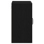 Armario de pared roble negro 60x31x60 cm madera de ingeniería