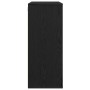 Mueble de pared con estante Roble negro 80 x 33 x 80 cm