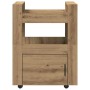 Carro de Cocina Roble artisan 60 x 45 x 80 cm