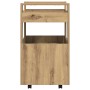 Carro de Cocina Roble artisan 60 x 45 x 80 cm