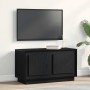 Gabinete de TV Roble negro 80 x 35 x 45 cm Madera contrachapada en Muebles TV | Comprar online en Foro24