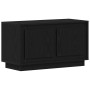 Gabinete de TV Roble negro 80 x 35 x 45 cm Madera contrachapada en Muebles TV | Comprar online en Foro24