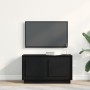 Gabinete de TV Roble negro 80 x 35 x 45 cm Madera contrachapada en Muebles TV | Comprar online en Foro24