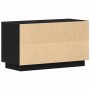 Gabinete de TV Roble negro 80 x 35 x 45 cm Madera contrachapada en Muebles TV | Comprar online en Foro24