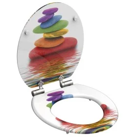 SCHÜTTE Toilet seat with soft close COLORFUL STONES by SCHÜTTE, Toilet and bidet seats - Ref: Foro24-438741, Price: 63,82 €, ...