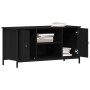 Gabinete de TV Roble negro 100 x 40 x 50 cm