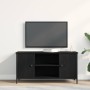 Gabinete de TV Roble negro 100 x 40 x 50 cm