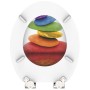 SCHÜTTE Toilet seat with soft close COLORFUL STONES by SCHÜTTE, Toilet and bidet seats - Ref: Foro24-438741, Price: 63,80 €, ...