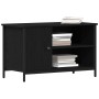 Gabinete de TV Roble negro 80 x 40 x 50 cm Madera contrachapada