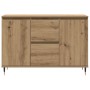 Vitrina Roble artisan 101.5 x 35 x 70 cm Madera contrachapada