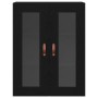 Mueble de pared Roble negro 69.5 x 34 x 90 cm