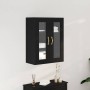 Mueble de pared Roble negro 69.5 x 34 x 90 cm