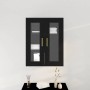 Mueble de pared Roble negro 69.5 x 34 x 90 cm