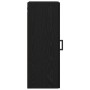 Armario de pared roble negro 34,5x34x90 cm madera de ingeniería