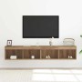 Gabinete de TV 2 pcs Roble artesanal 80 x 30 x 30 cm