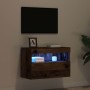 Mueble de TV Montado en la Pared Madera vieja 60 x 30 x 40 cm