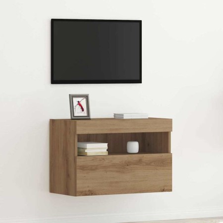 Mueble de TV Montado en la Pared Roble artisan 60 x 30 x 40 cm
