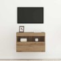 Mueble de TV Montado en la Pared Roble artisan 60 x 30 x 40 cm