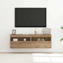 Mueble de TV Montado en la Pared Roble artisan 60 x 30 x 40 cm