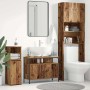 Mueble para lavabo de baño Madera vieja 80 x 30 x 60 cm