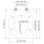 SCHÜTTE Soft Close WC-Sitz OASIS MDF glänzend von SCHÜTTE, Toiletten- und Bidetsitze - Ref: Foro24-438756, Preis: 52,51 €, Ra...