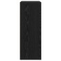 Vitrina Roble negro 60 x 31 x 84 cm Madera contrachapada