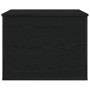 Caja de Almacenamiento Roble negro 60 x 42 x 46 cm