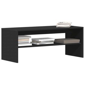 Mueble para TV madera contrachapada negro100x40x40 cm en Muebles TV | Comprar online en Foro24