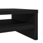 Soporte para monitor de madera de ingeniería de roble negro