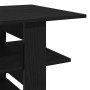 Mesa de Café Roble negro 102 x 55 x 42 cm Madera contrachapada