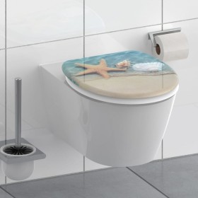 SCHÜTTE BEACH WC-Sitz mit Absenkautomatik von SCHÜTTE, Toiletten- und Bidetsitze - Ref: Foro24-438771, Preis: 36,25 €, Rabatt: %