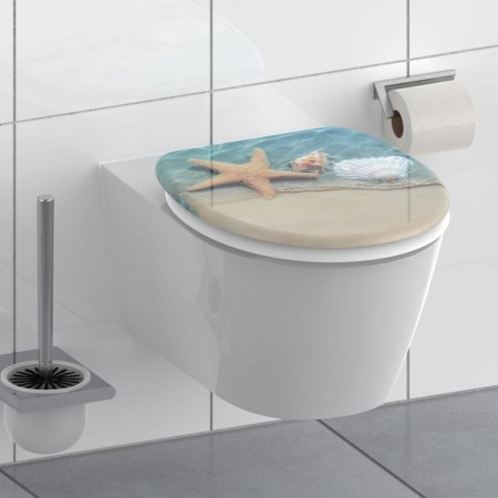 SCHÜTTE BEACH WC-Sitz mit Absenkautomatik von SCHÜTTE, Toiletten- und Bidetsitze - Ref: Foro24-438771, Preis: 36,25 €, Rabatt: %