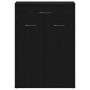 Zapatero Roble negro 60 x 35 x 84 cm Madera contrachapada