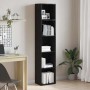 Librería de roble negro 40x30x189 cm Madera de ingeniería