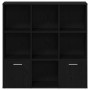 Librería de roble negro 98x29x97,5 cm Madera de ingeniería