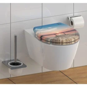 SCHÜTTE Toilet seat soft close quick release SUNSET SKY by SCHÜTTE, Toilet and bidet seats - Ref: Foro24-438777, Price: 42,33...