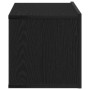 Muebles para TV Montaje en la pared Roble negro 80 x 30 x 30 cm