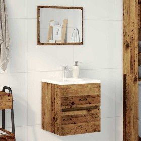 Gabinete de Lavabo para Baño Madera Vieja 41 x 38,5 x 45 cm en Tocadores de baño | Comprar online en Foro24