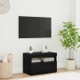 Gabinete de TV Negro 60 x 35 x 40 cm Madera contrachapada