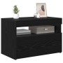Gabinete de TV Negro 60 x 35 x 40 cm Madera contrachapada