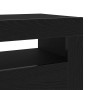 Gabinete de TV 2 pcs Negro 75 x 35 x 40 cm Madera contrachapada