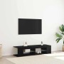Gabinete de TV Negro 135 x 39 x 30 cm Madera contrachapada