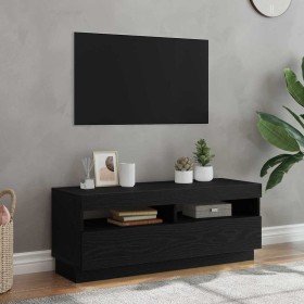 Gabinete de TV Negro 100 x 35 x 40 cm Madera contrachapada